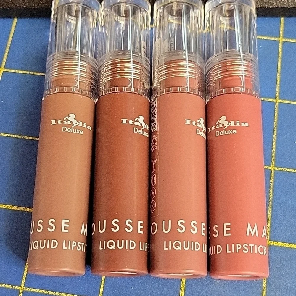 Italia Deluxe Mousse Matte Liquid Lipsticks Set of 4